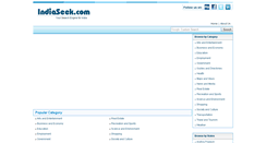 Desktop Screenshot of indiaseek.com